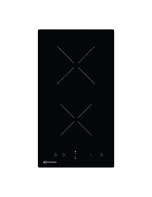 Placa modular vitrocerámica Johnson 30 cm 2 zonas JVICA2301 Johnson
